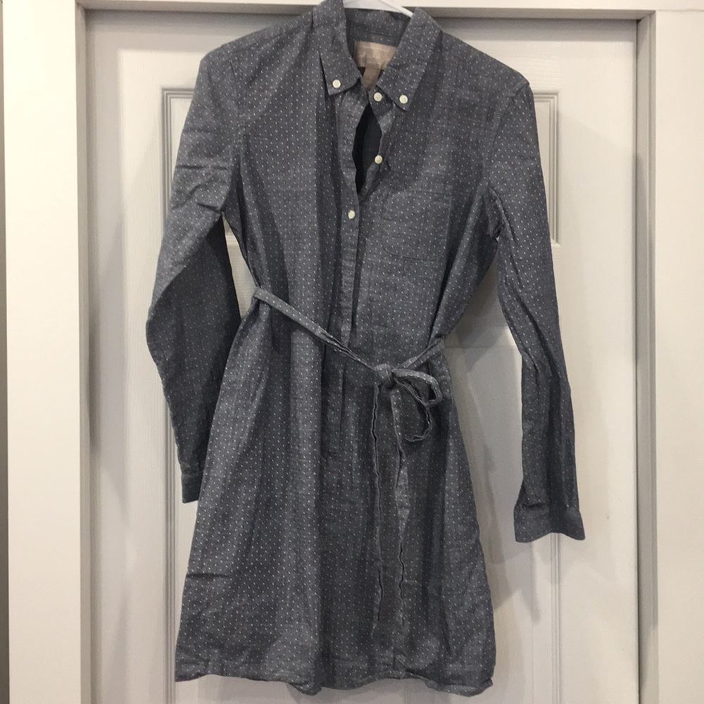 Banana Republic Factory Chambray shirt dress